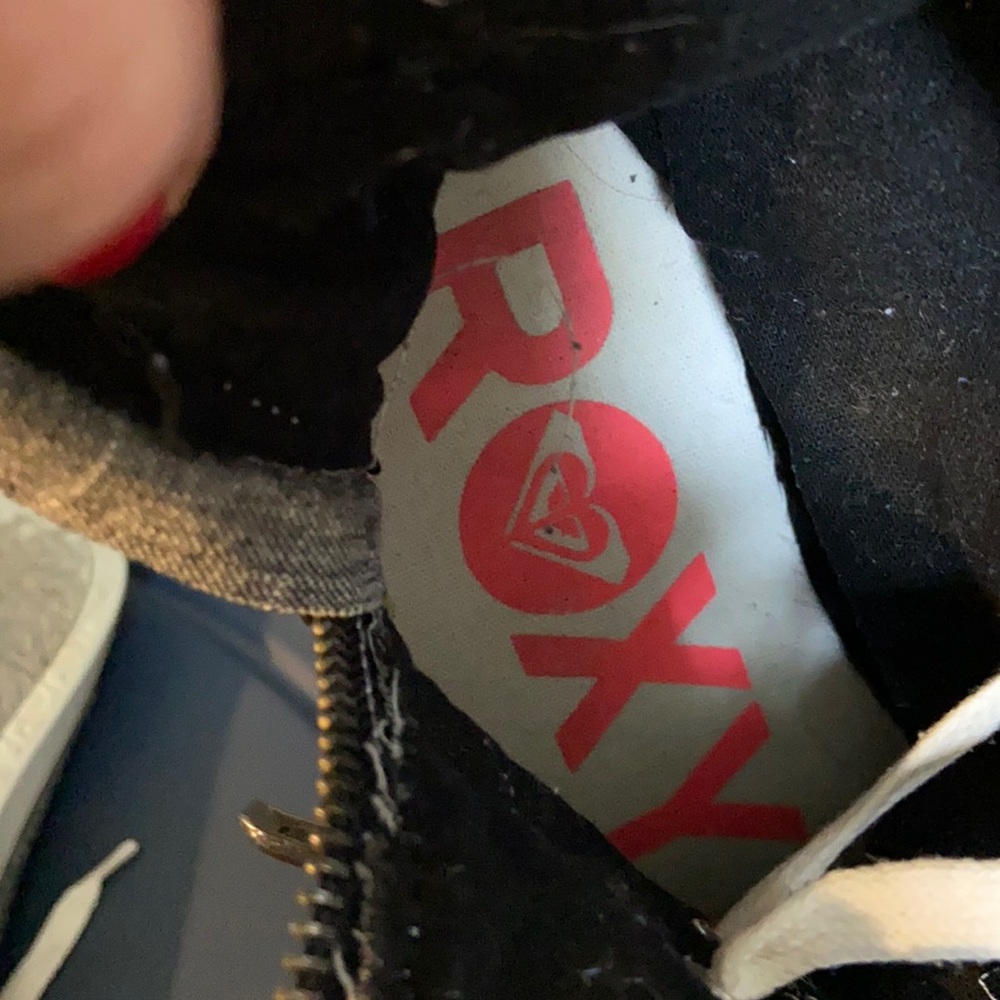 ROXY “Stowaway” Gray High-Top. Size 8 - Picture 13 of 14